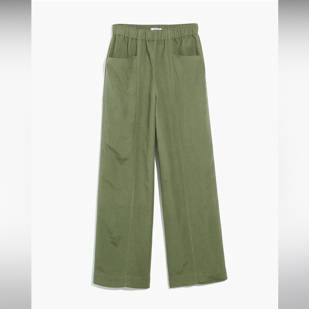 SOLD❌❌❌Madewell Wide Leg Pull On High Rise Pant - Picture 6 of 11